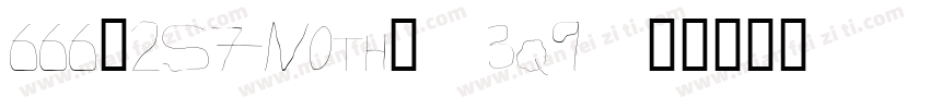 666＄2S7N0th＄ 3q9字体转换